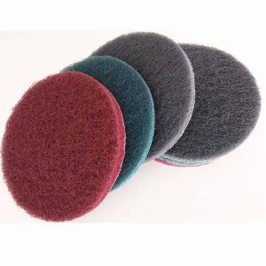 Disc abraziv non woven granulație 150, 240, 320 diametrul de 50 mm cu prindere cu scai (10 buc/set)