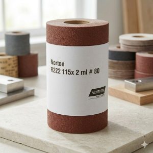 Rolă abrazivă pe suport flexibil R222 115x2 ml marca NORTON